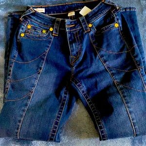 True Religion Jeans Mid Rise Skinny